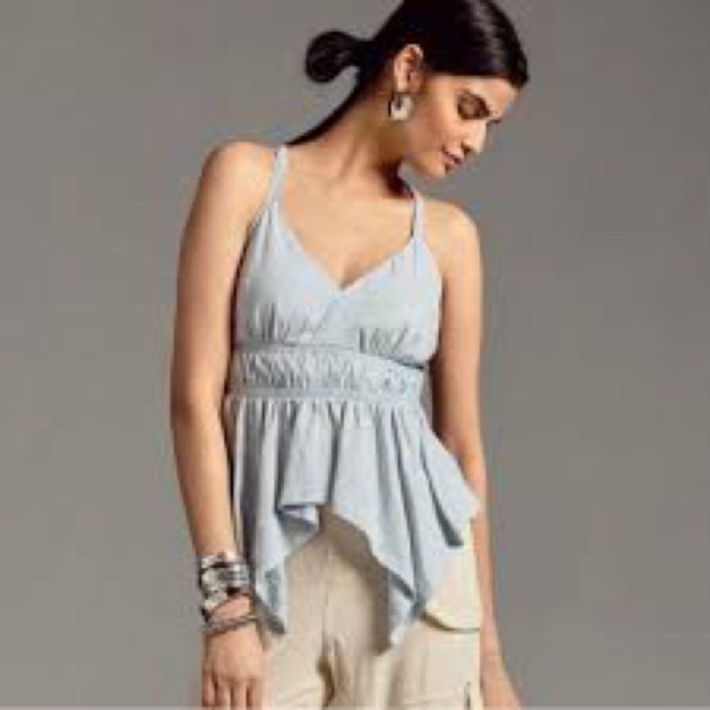 Anthropologie V-Neck Asymmetrical Top size XS. order(110) - Picture 5 of 11